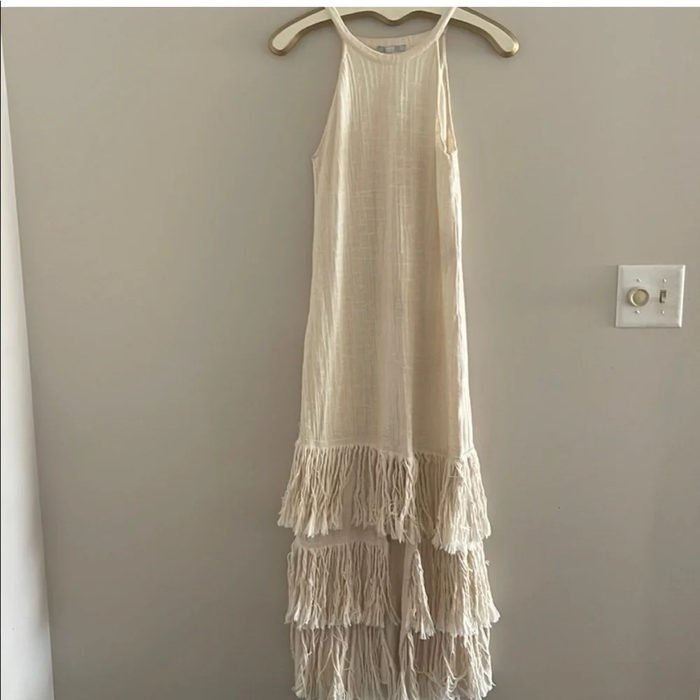 Zara Knit Fringe Tassel dress - Picture 2 of 10